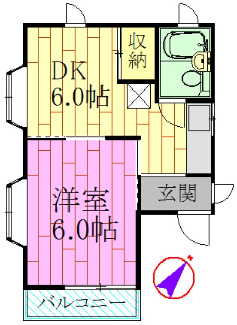 【シェノンの間取り】