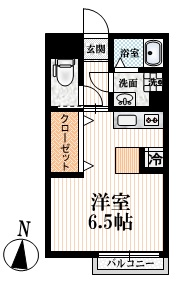 コルト新中野の間取り