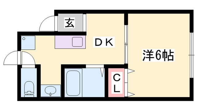 イトーピア忍町の間取り