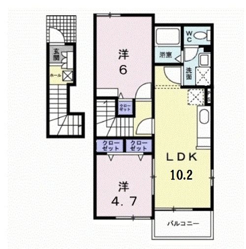 【グリッター大文の間取り】