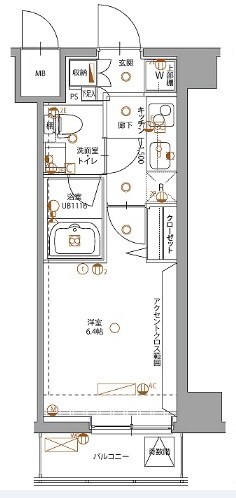 Ｂ　ＣＩＴＹ　東池袋の間取り