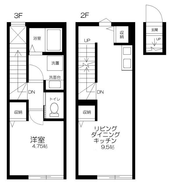 ＥＩＭＡ　Ｒｅｓｉｄｅｎｃｅの間取り