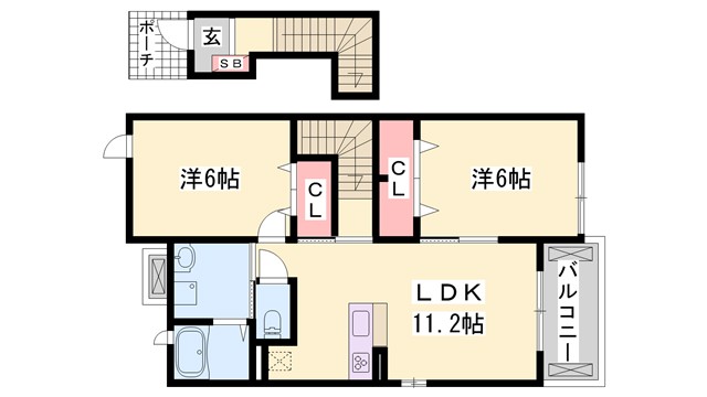 ブライトメアリーIVの間取り