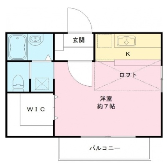 シティハイム B棟の間取り