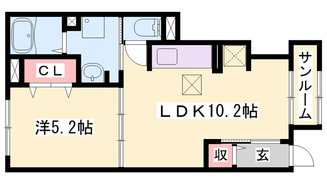 サンマリノIIの間取り