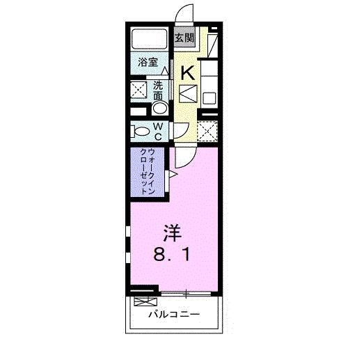 ＣＯＣＯ若里の間取り