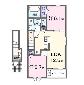 エクラの間取り