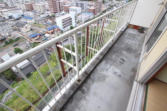 バルコニー　※別部屋の写真です