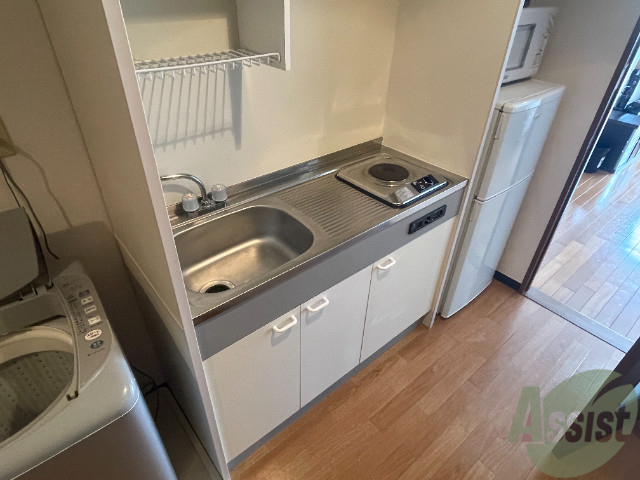 キッチン　キッチンは料理をする場所もしっかりあっていいですね～。