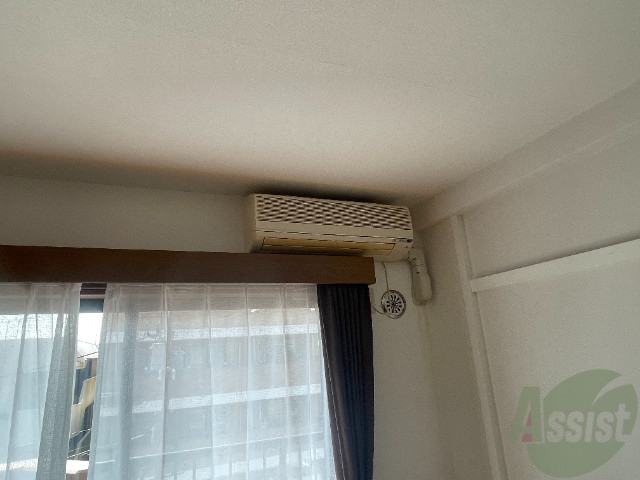 その他設備　エアコンが付いているので夏も冬も快適ですね～。