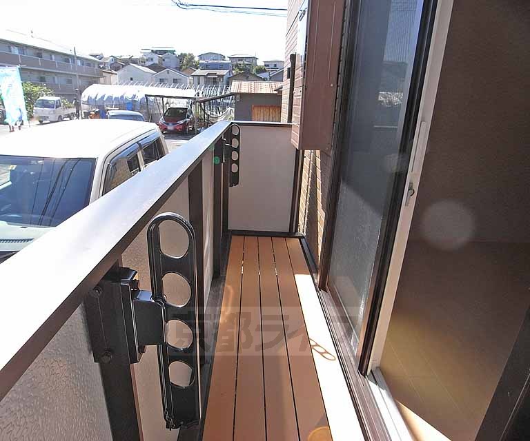 バルコニー　日当たりの良いベランダです。