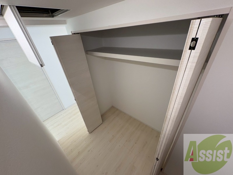 収納　収納を開けてみました！たくさん入りそうですね～