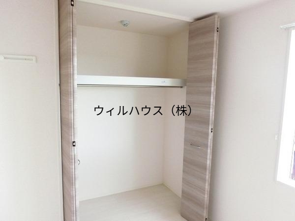 収納　クローゼット！
