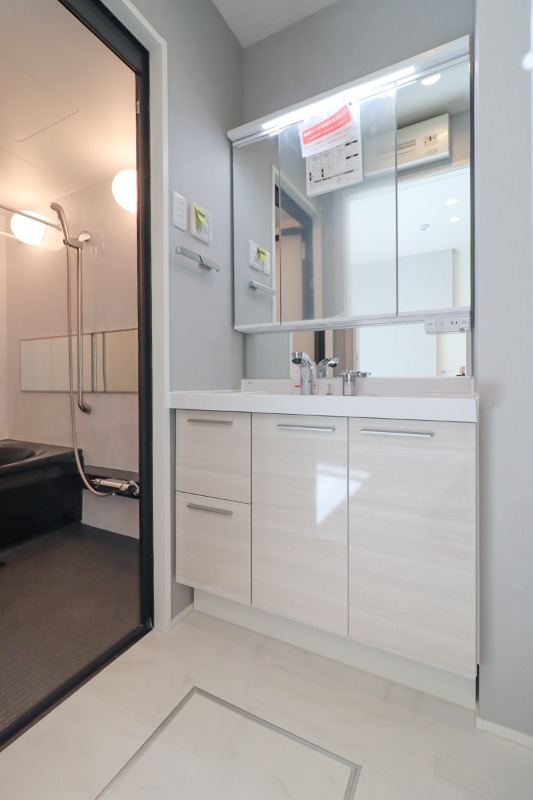 洗面設備　図面と現状に相違がある場合には現状を優先