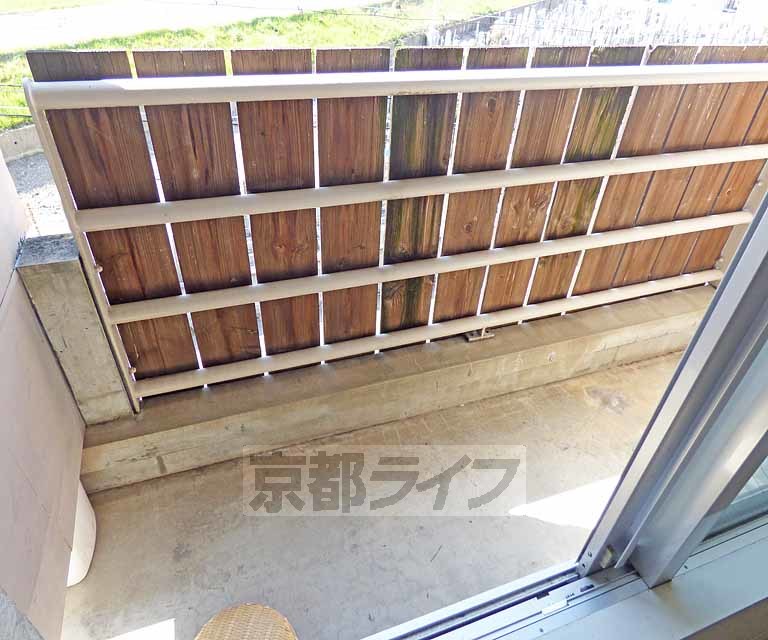 バルコニー　日当たり良好。