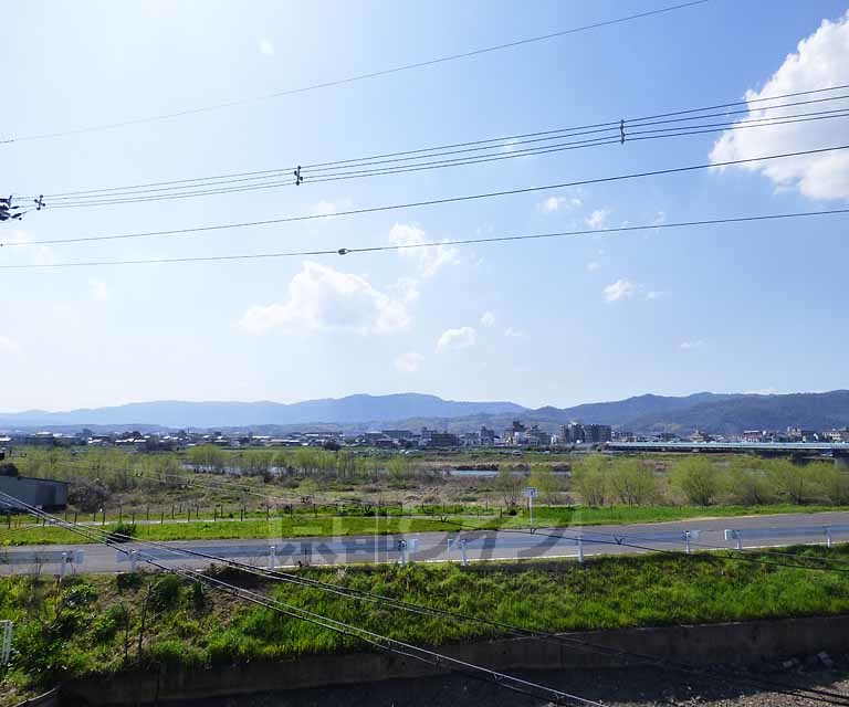 眺望　バルコニーからの室外風景。