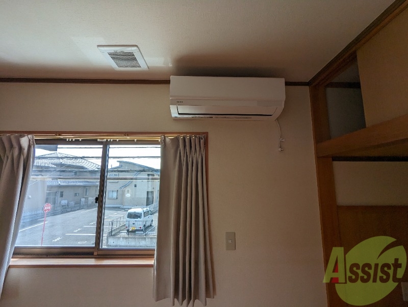 その他設備　エアコンもありますので夏も冬も安心ですね。