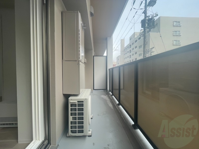 バルコニー　バルコニーです。洗濯物を干したり一息ついたりできますね！