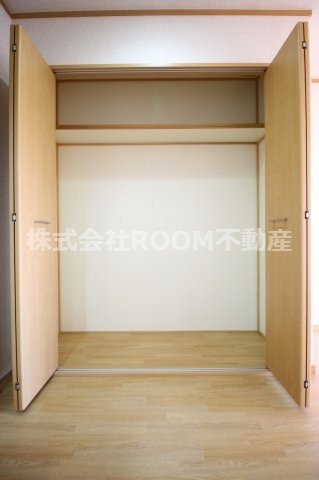 収納　大きなスペースがあり、収納には困りません