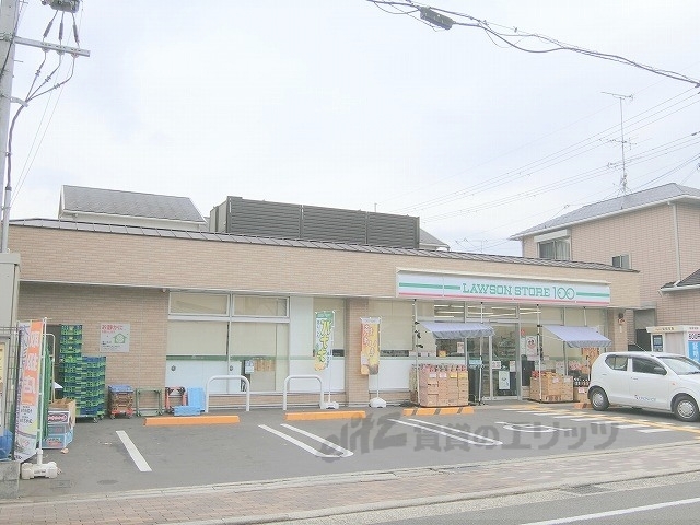 コンビニ　ローソンストア１００小山新町通（コンビニ）まで300m