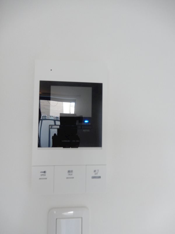 セキュリティ　モニター付きインターホン