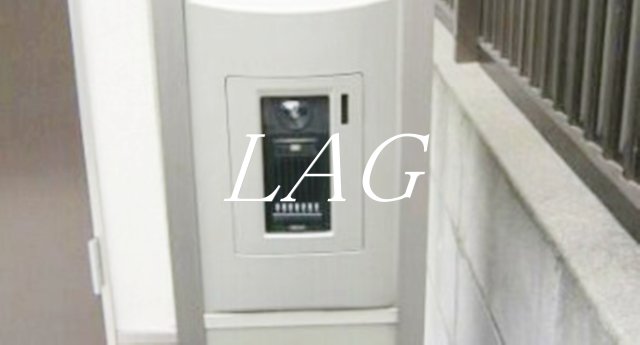 セキュリティ　モニター付きインターホンになります。