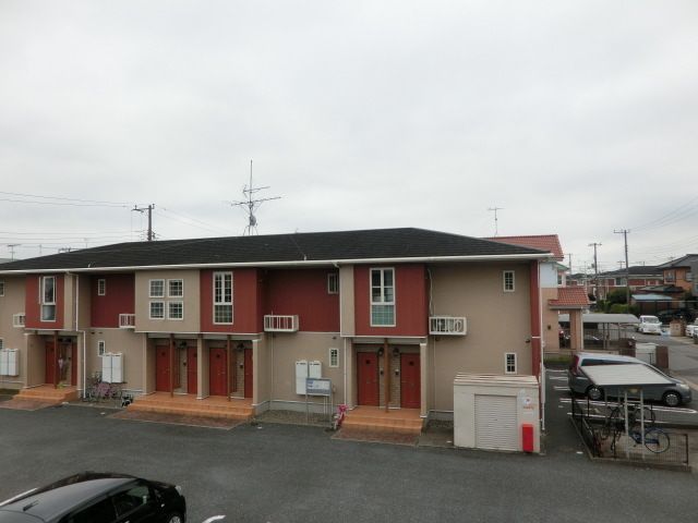 眺望　2階バルコニーからの景色です