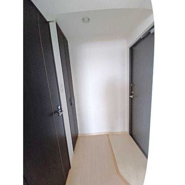 玄関　※写真は別号室です。