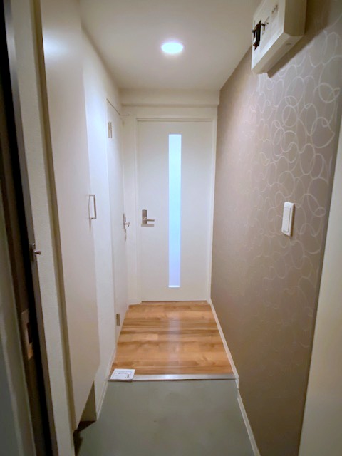 玄関　ゆとりのある玄関♪