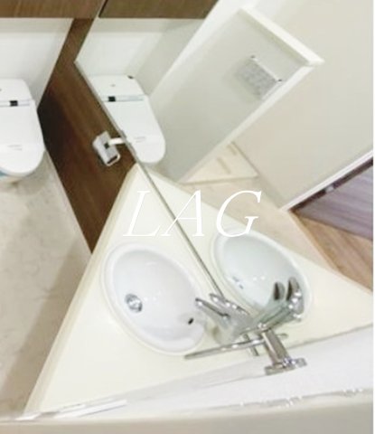 洗面設備　洗面台です。