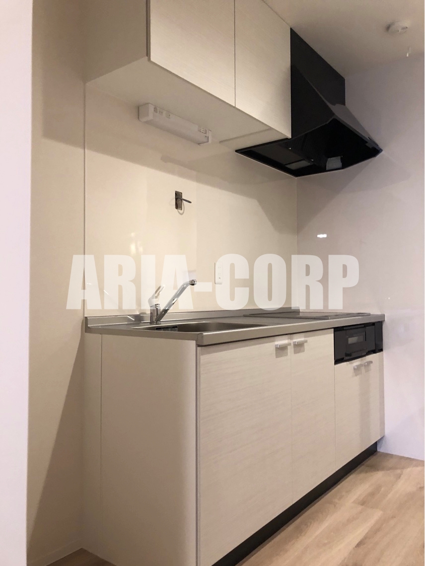 キッチン　2口コンロ、IHシステムキッチン搭載♪