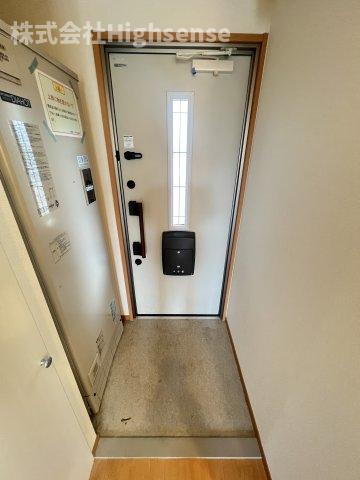 玄関　ゆったりとした玄関です