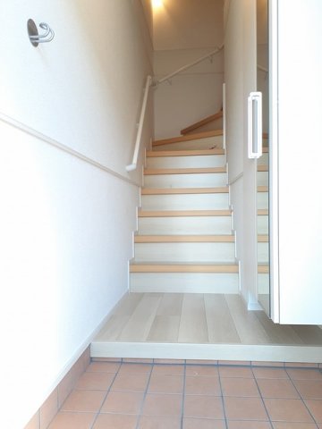 玄関　ゆったりとした玄関です