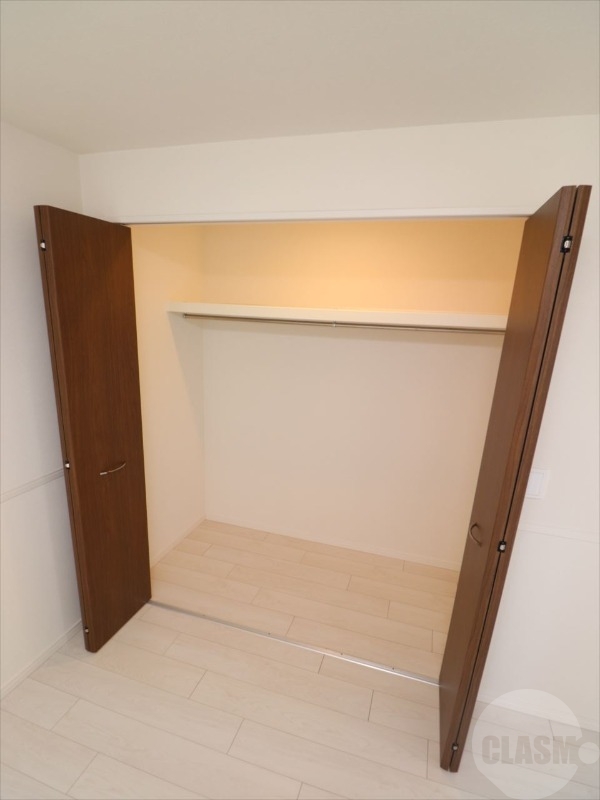 収納　大きなクローゼット
