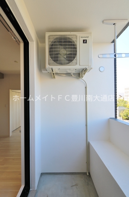 バルコニー　同型別部屋写真