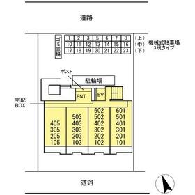 間取り図　周辺見取り図です。