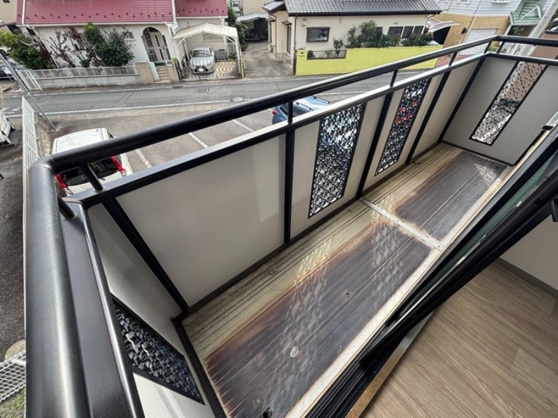 バルコニー　図面と現状に相違がある場合には現状を優先