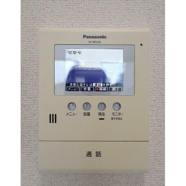 セキュリティ　モニター付きインターホン