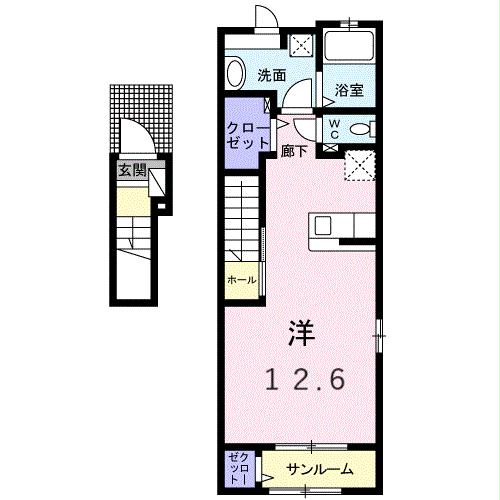 ベルカーサの間取り