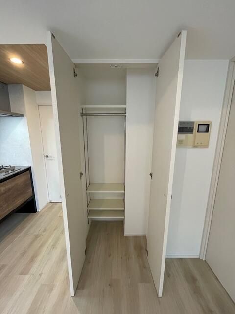 収納　十分な収納スペースがあります