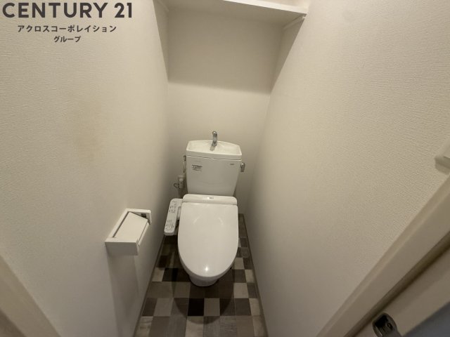 トイレ　ウォシュレット付きのトイレです♪