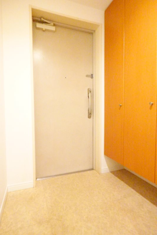 玄関　お洒落な玄関、シューズボックスも大型です