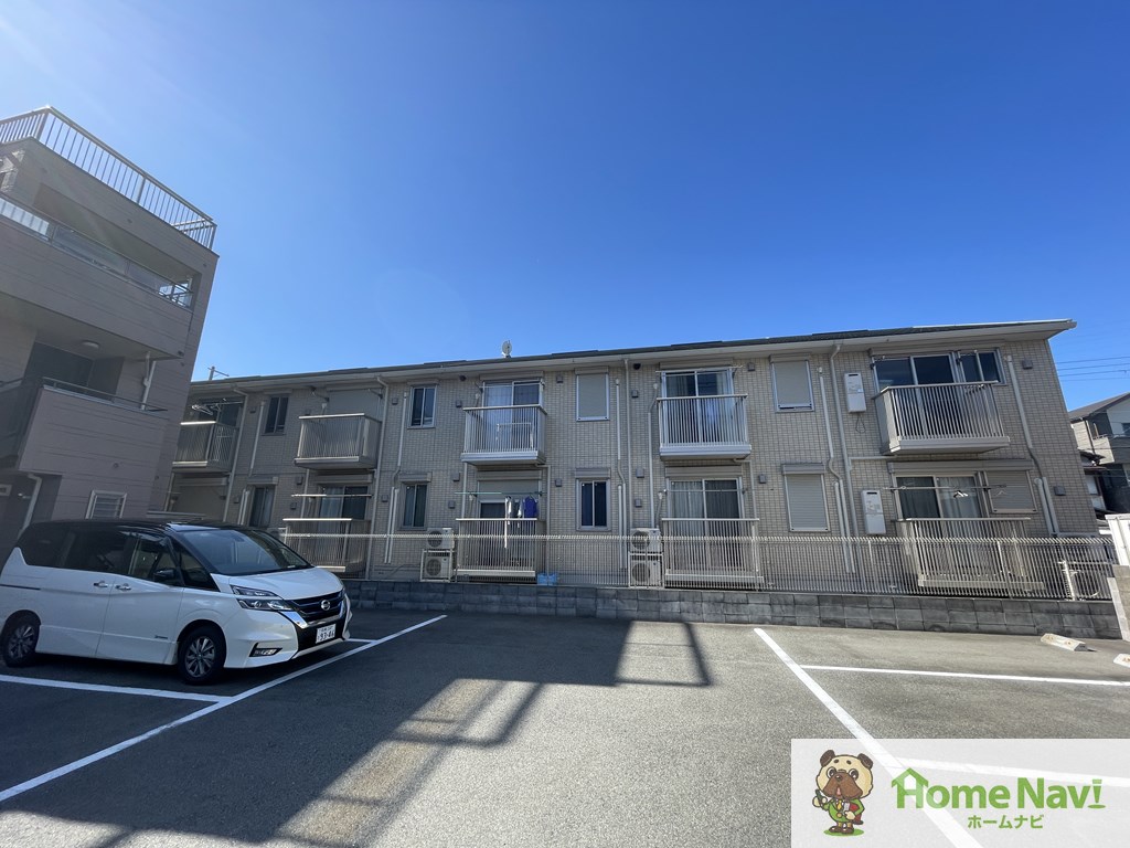 バルコニー　東向きです。