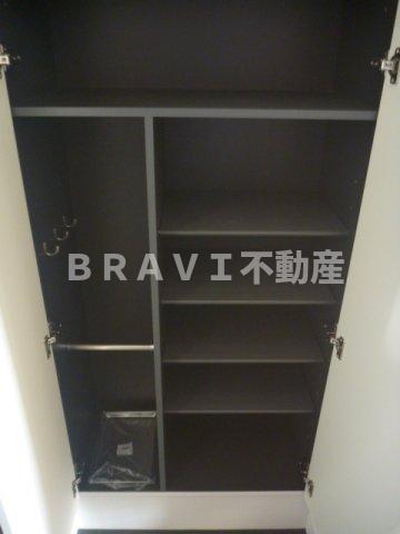 収納　大きなスペースがあり、収納には困りません