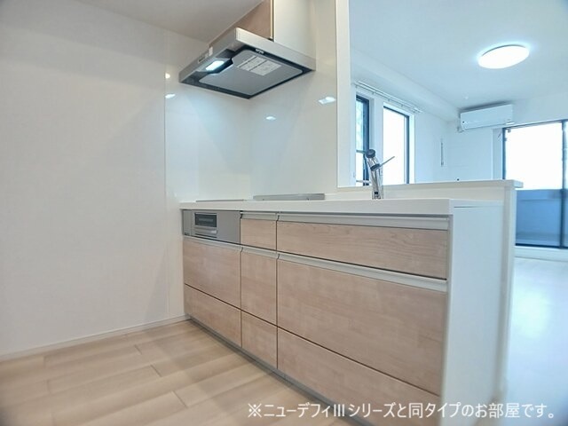 キッチン　施工イメージです。