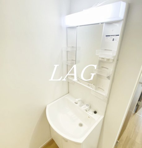 洗面設備　洗面台です。