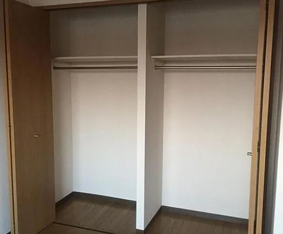 収納　たっぷりとした収納スペースです