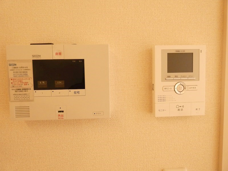 セキュリティ　反転タイプの部屋の写真です