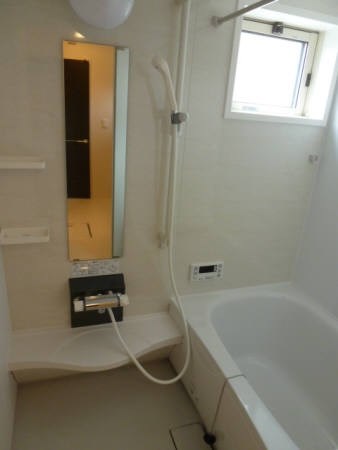 バス・シャワールーム　反転タイプの部屋の写真です