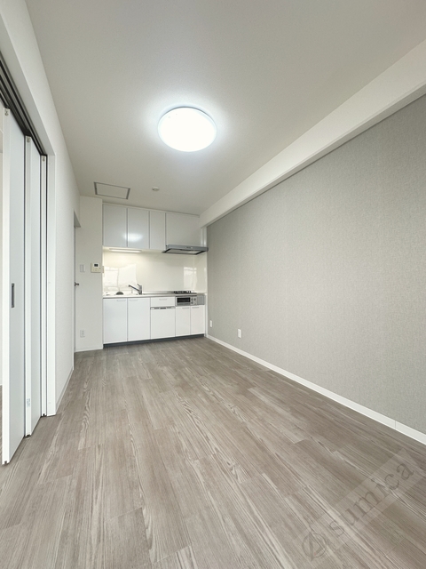 居室・リビング　アクセントクロスがオシャレを演出♪